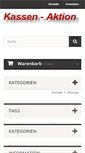 Mobile Screenshot of kassen-aktion.de